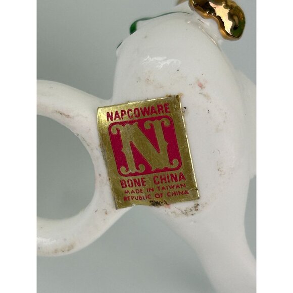 Napcoware Dove Taper Candle Huggers Christmas Holiday Decor Ceramic Taiwan VTG - Picture 15 of 16